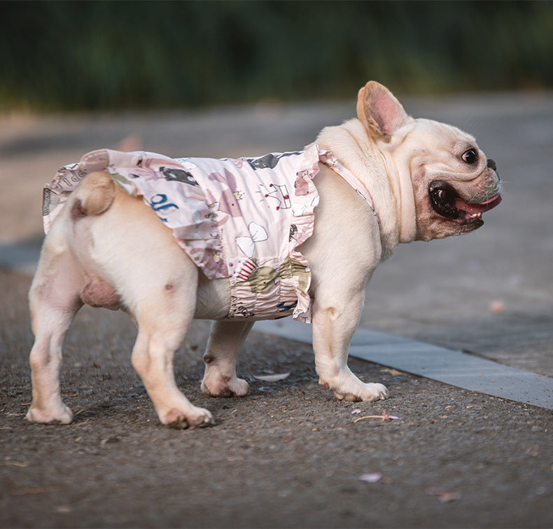 Teddy Schnauzer Pugs Small And Medium-sized Skirt